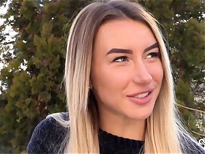 QUEST FOR ejaculation - Russian Katrin Tequila jerks